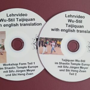 Lehrvideos im Doppelpack: zusammen für 32€ statt einzeln 40€! Sifu Jürgen Meyer im Shaolin Temple Europe: Form Teil 1 und Tui Shou
