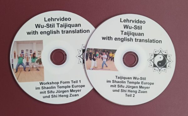 Lehrvideos im Doppelpack: zusammen für 32€ statt einzeln 40€! Sifu Jürgen Meyer im Shaolin Temple Europe: Form Teil 1 und Tui Shou